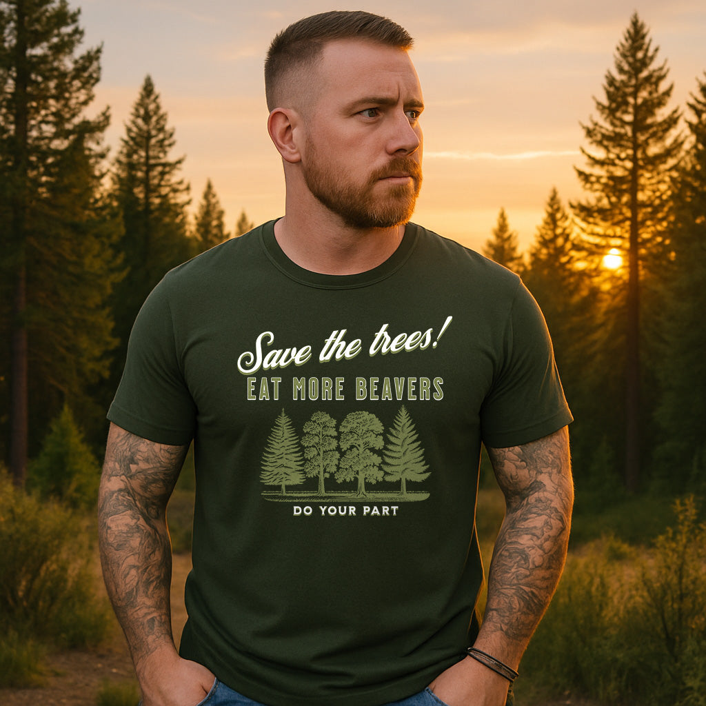 Save the Trees T-Shirt – For the bold & playful!