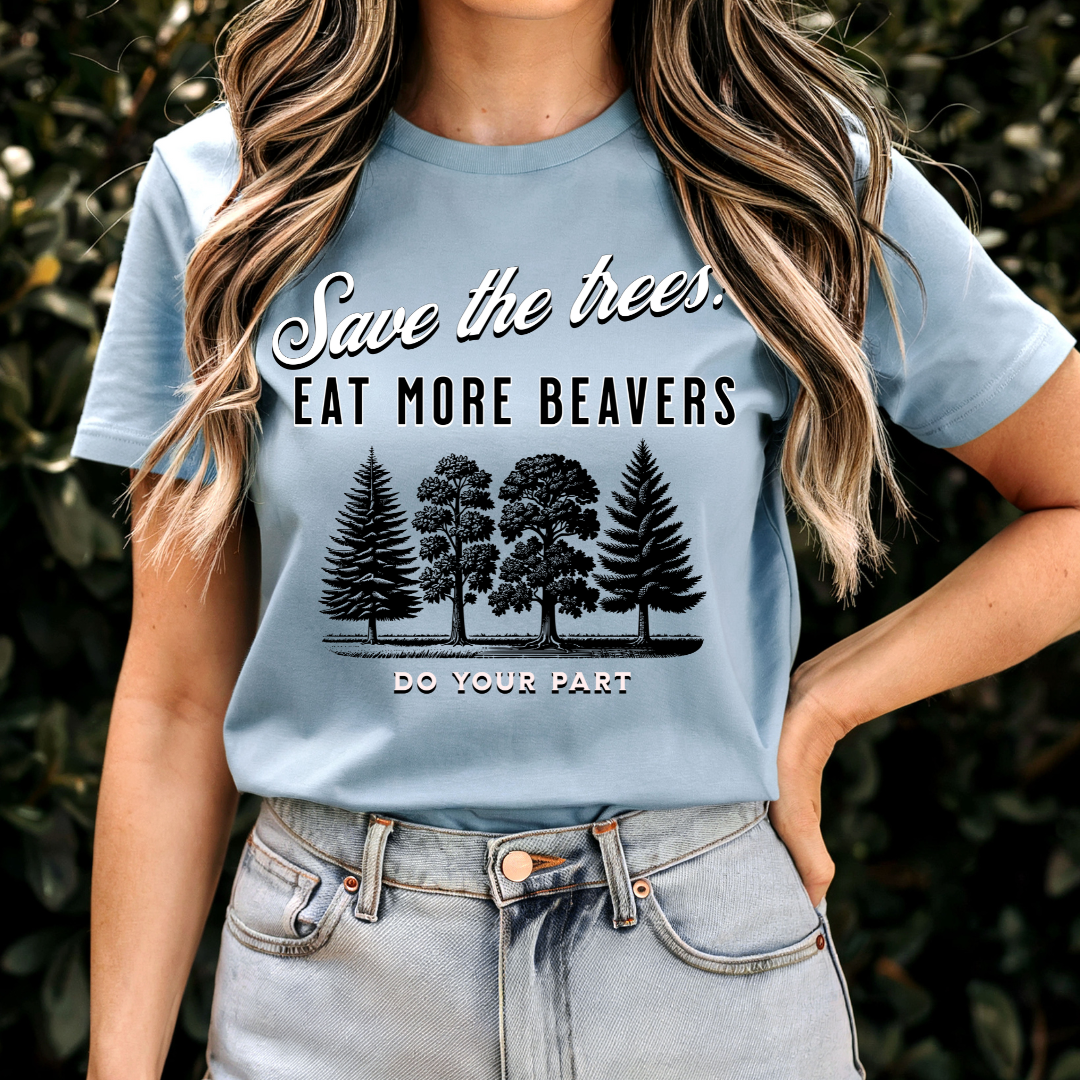 Save the Trees T-Shirt – For the bold & playful!